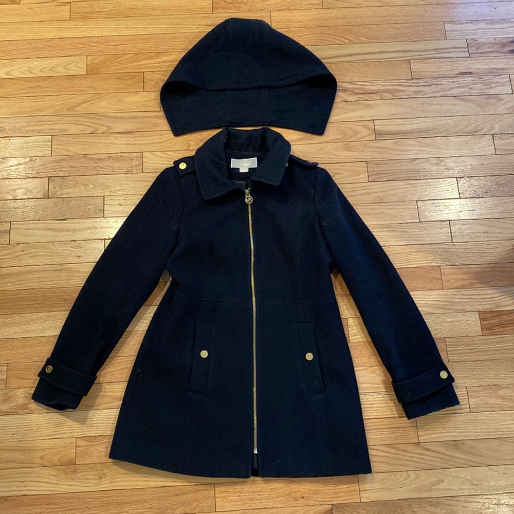 Michael Kors Navy Pea Coat